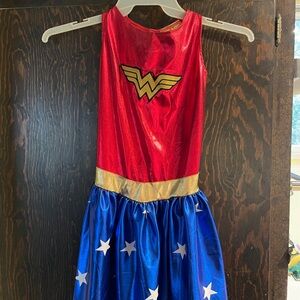 Wonder Woman Kids Costume (Size XL) - Red and Blue  ⚠️No Headband (Used)